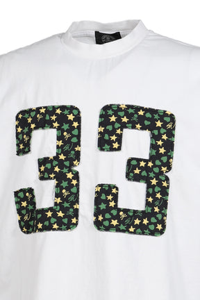 MJ SW NUMBERING T-SHIRT / WHT