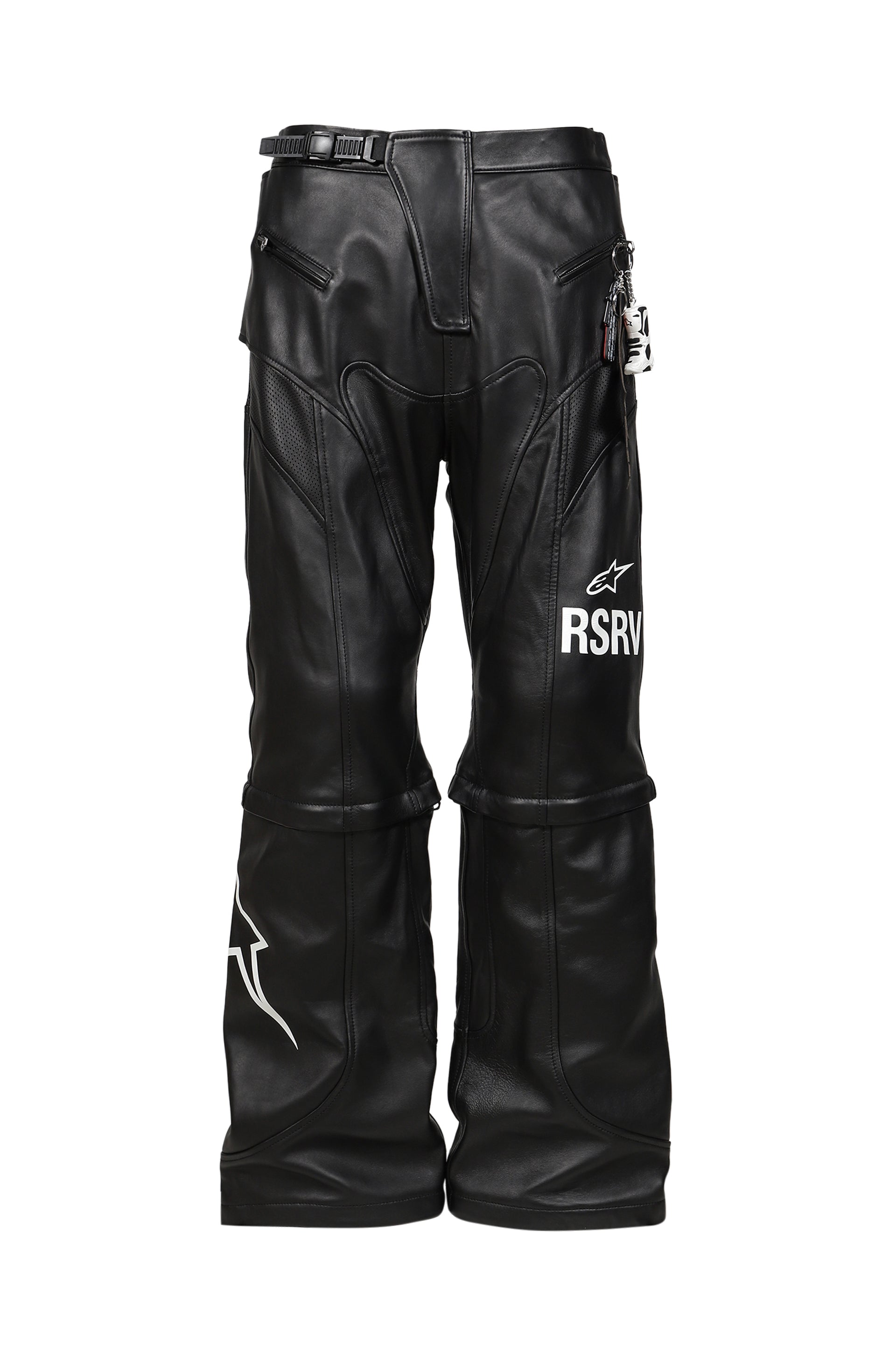 2.0 NEO BAT LEATHER PANTS / BLK