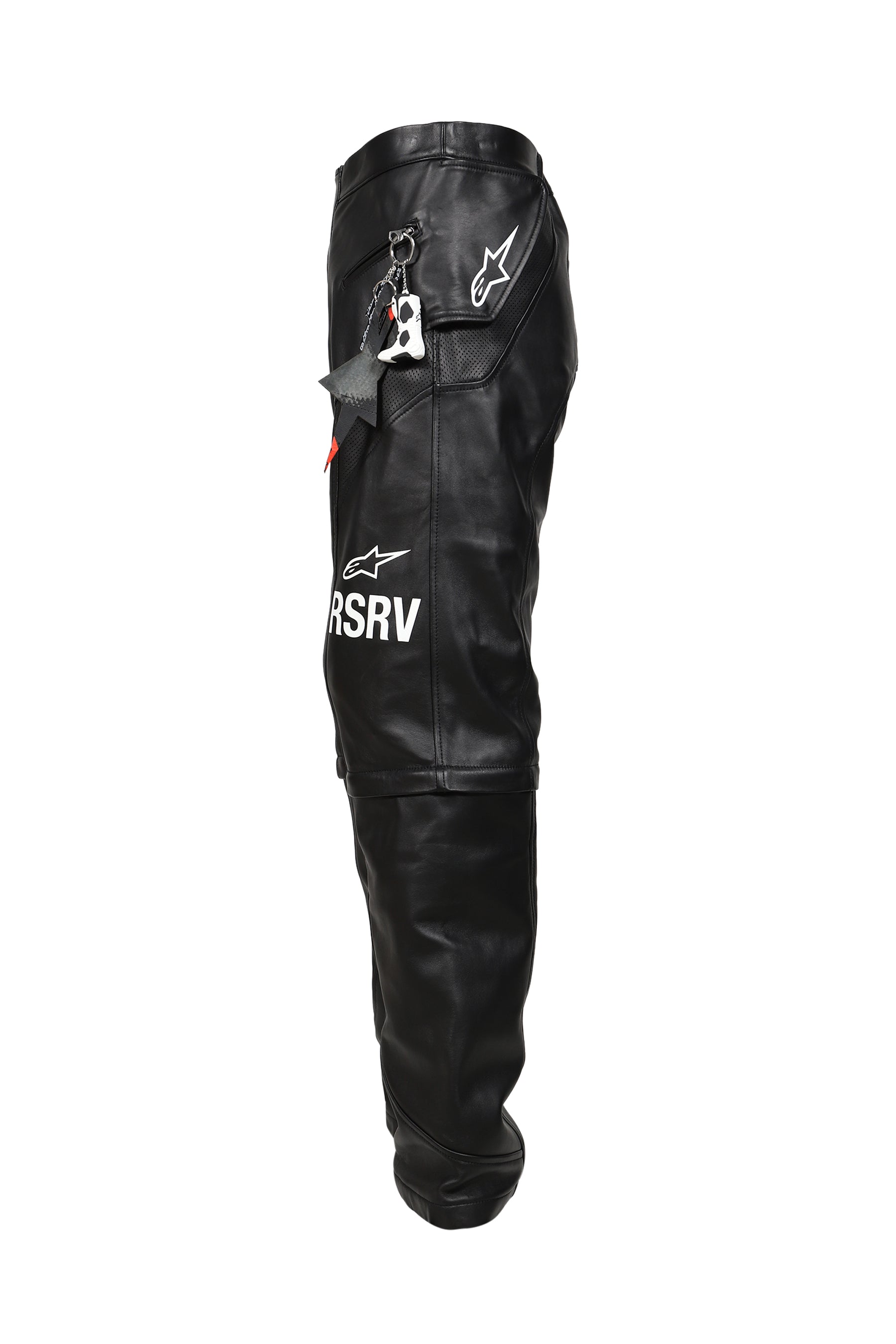 2.0 NEO BAT LEATHER PANTS / BLK
