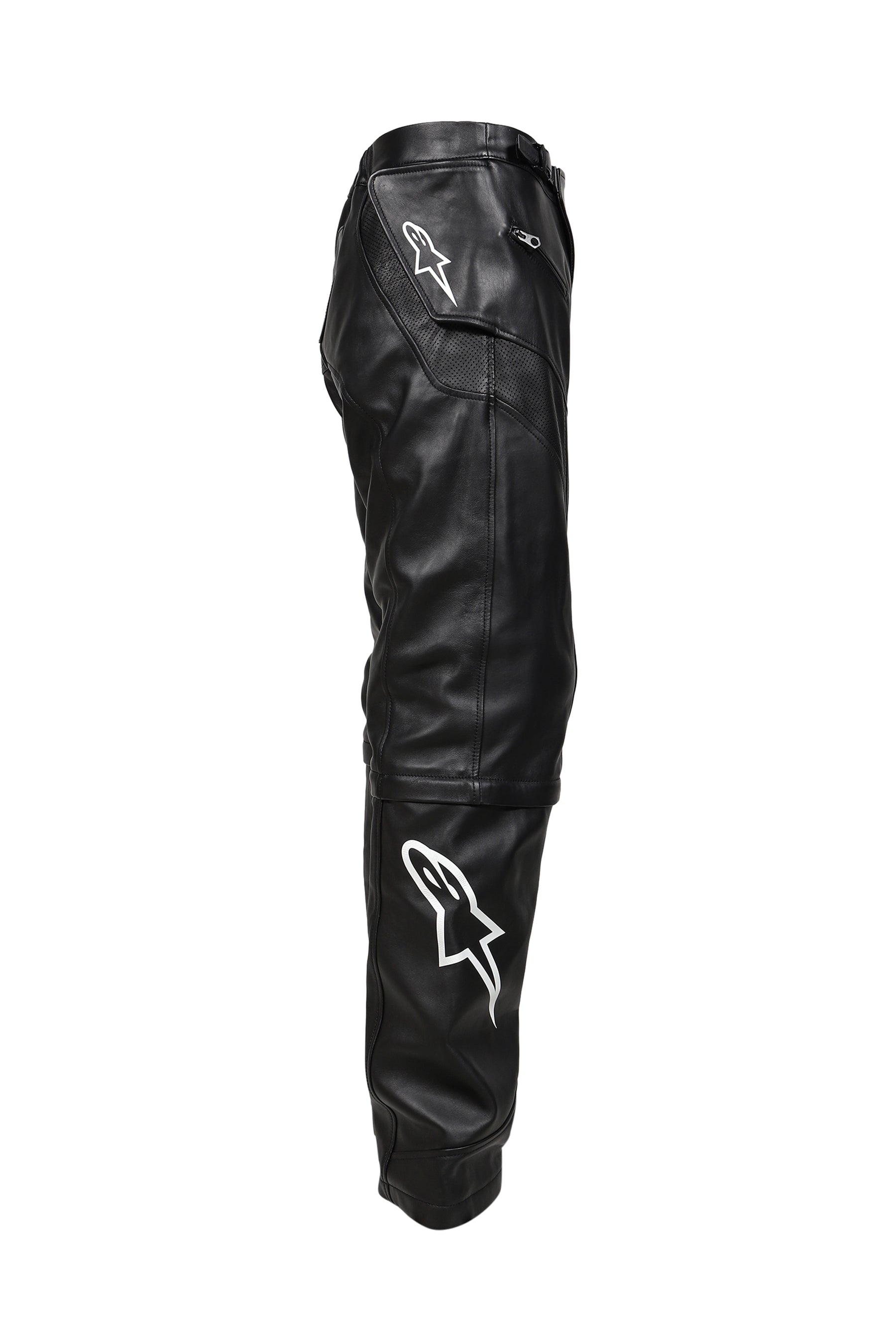 2.0 NEO BAT LEATHER PANTS / BLK