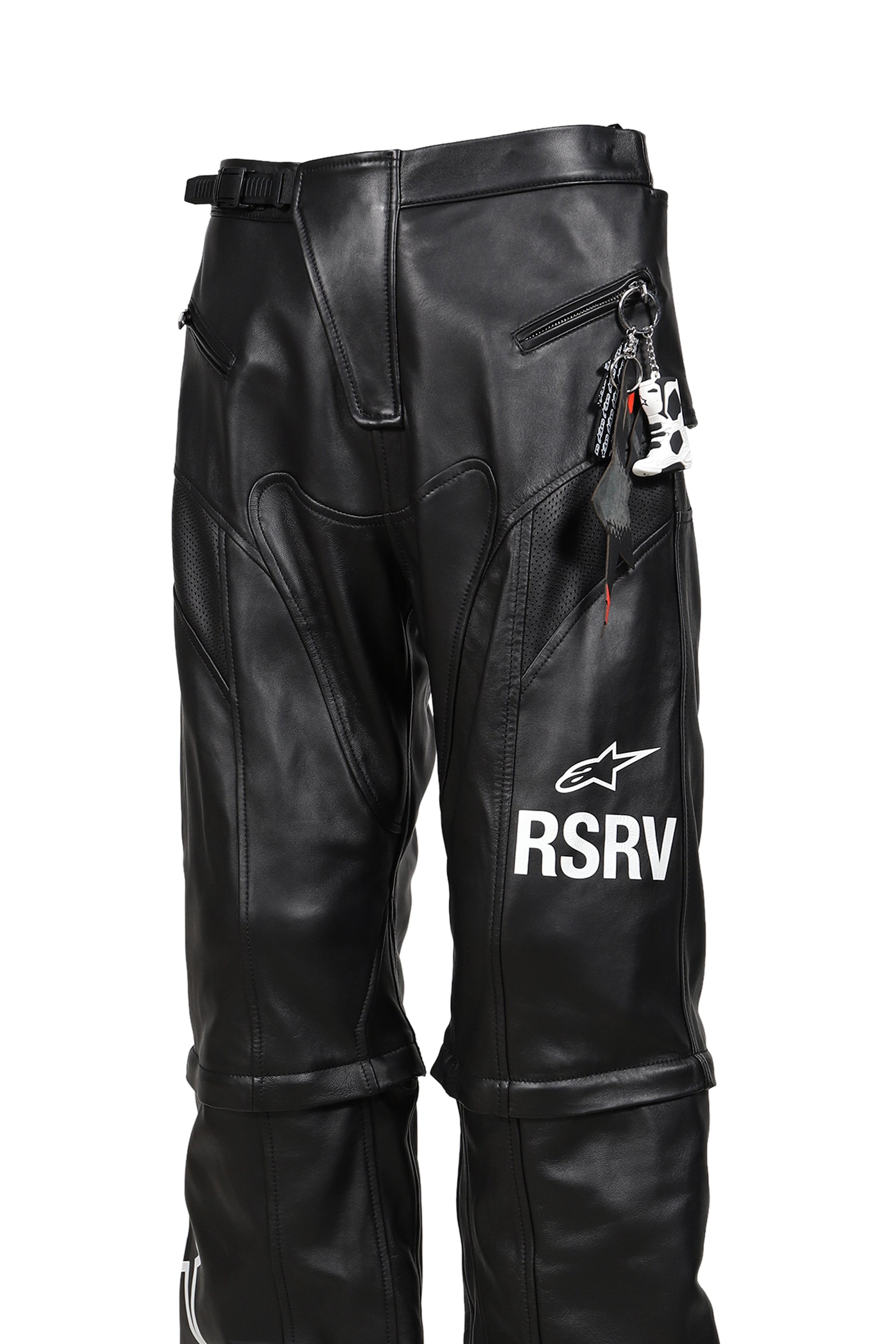 2.0 NEO BAT LEATHER PANTS / BLK