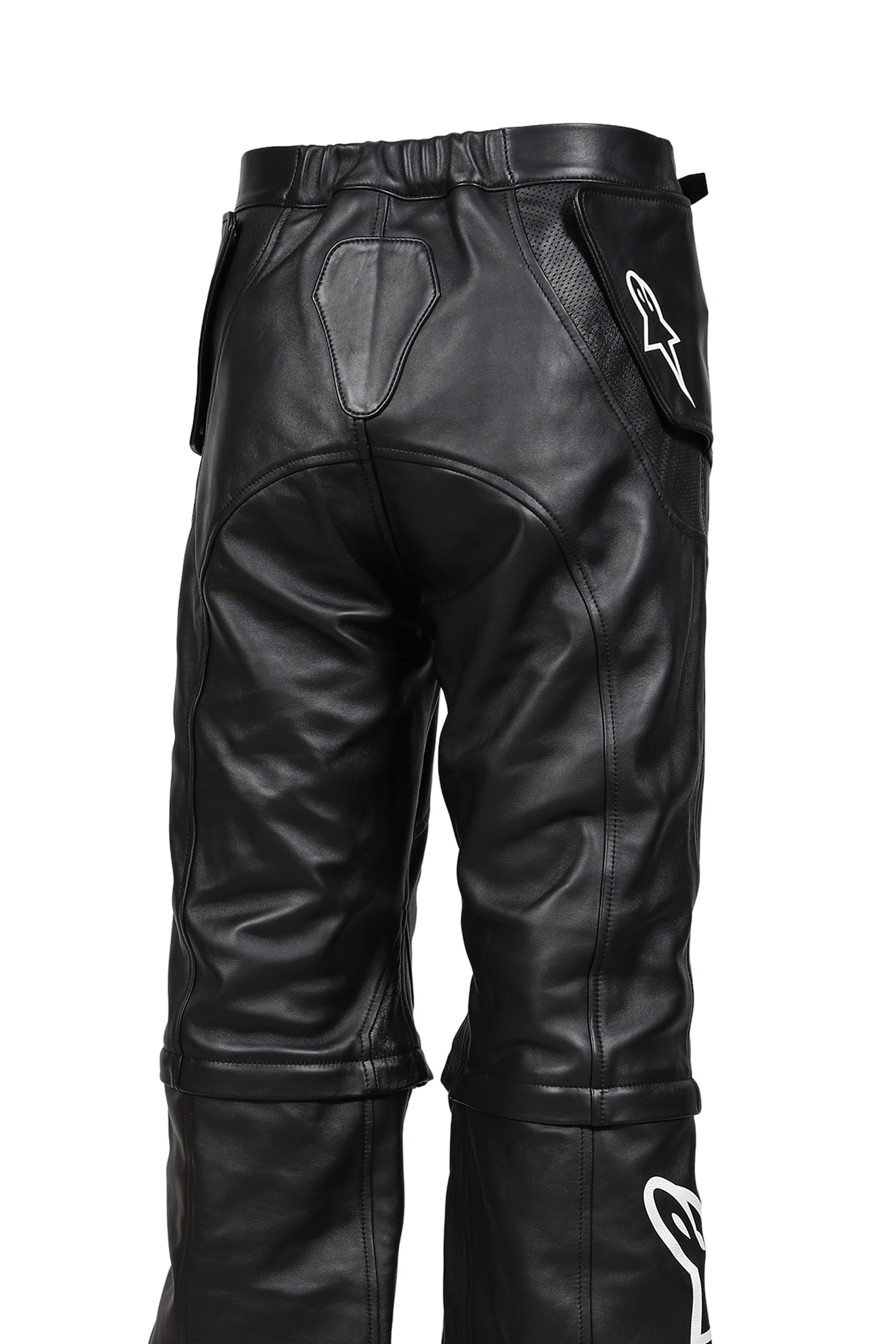 2.0 NEO BAT LEATHER PANTS / BLK