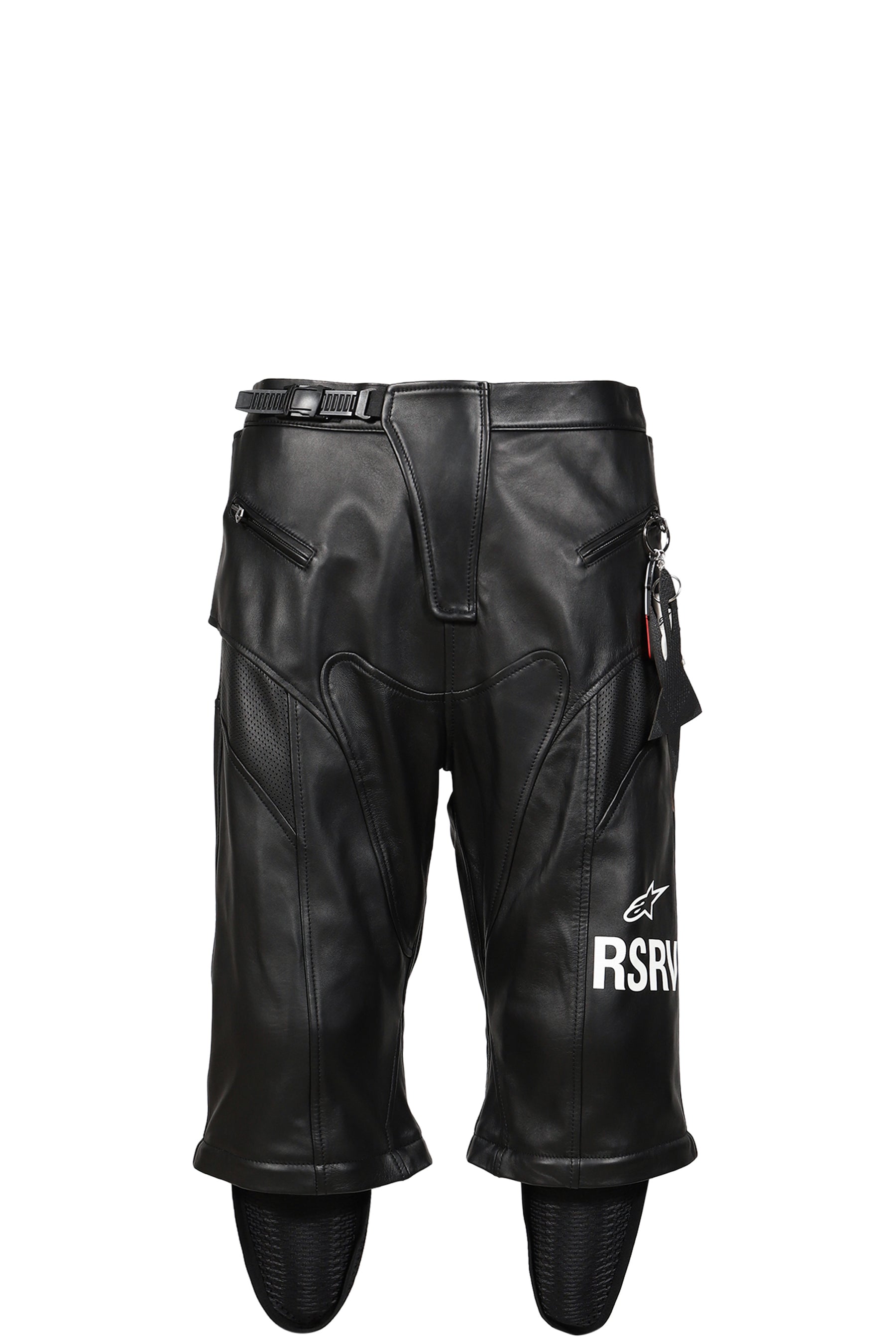 2.0 NEO BAT LEATHER PANTS / BLK