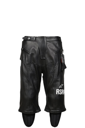 2.0 NEO BAT LEATHER PANTS / BLK