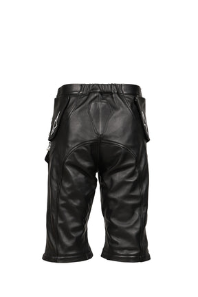 2.0 NEO BAT LEATHER PANTS / BLK