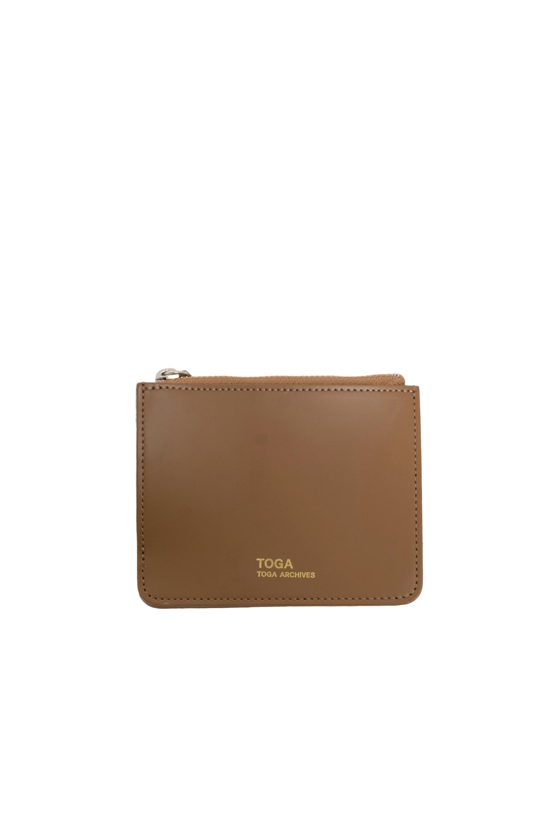 TOGA SS23 LEATHER WALLET / CAMEL -NUBIAN