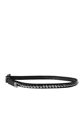 CLASSIQUE CEINTURE CLOUTEE / BLK