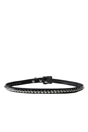 CLASSIQUE CEINTURE CLOUTEE / BLK