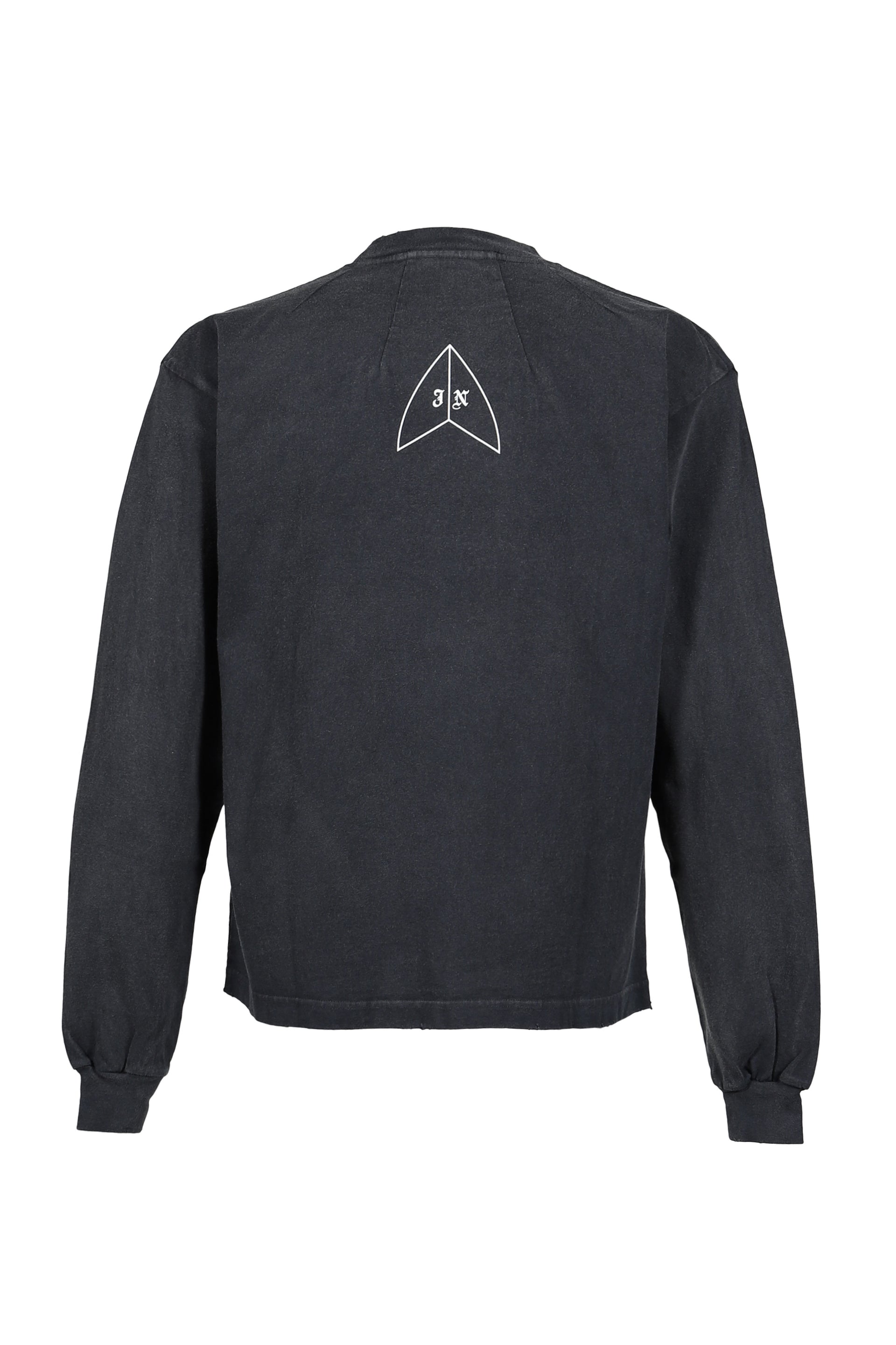 VENICE L/S T-SHIRTS / BLK