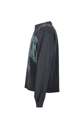 VENICE L/S T-SHIRTS / BLK