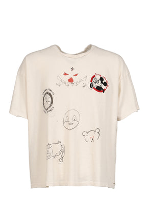 SIGNATURE TEE / WHT
