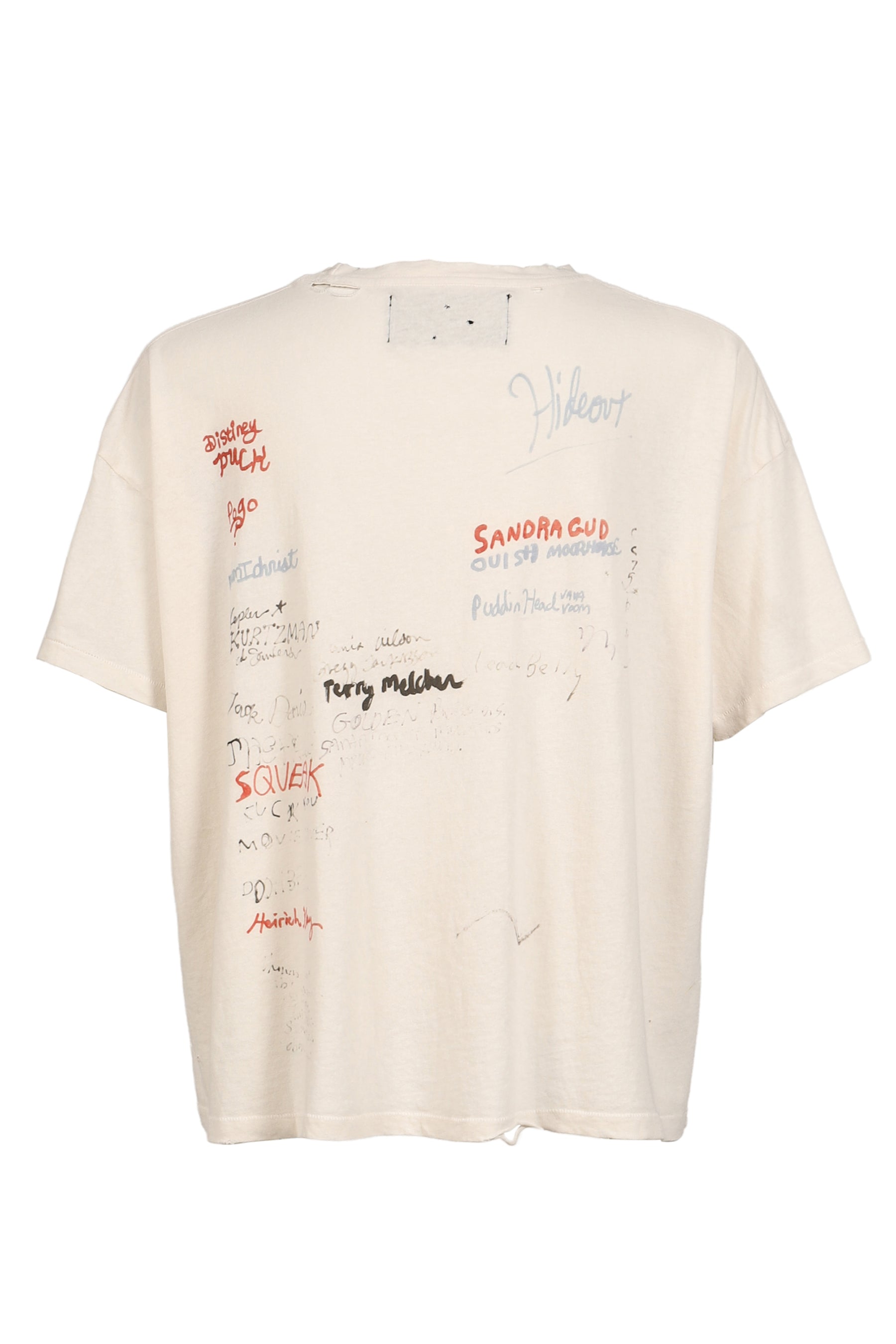 SIGNATURE TEE / WHT