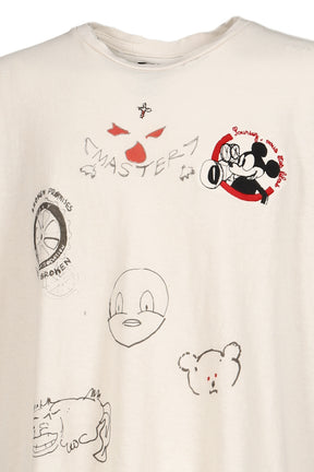 SIGNATURE TEE / WHT