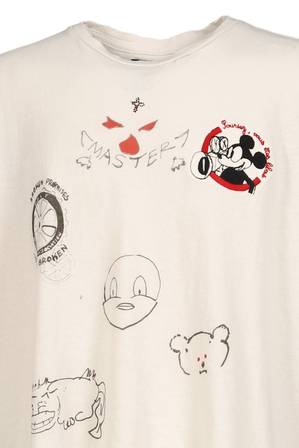 SIGNATURE TEE / WHT