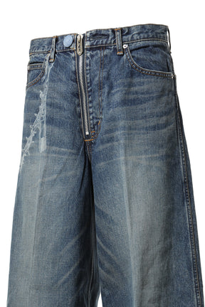 MASU FW23 MASUBOYS BAGGY JEANS (FADED) / INDIGO -NUBIAN