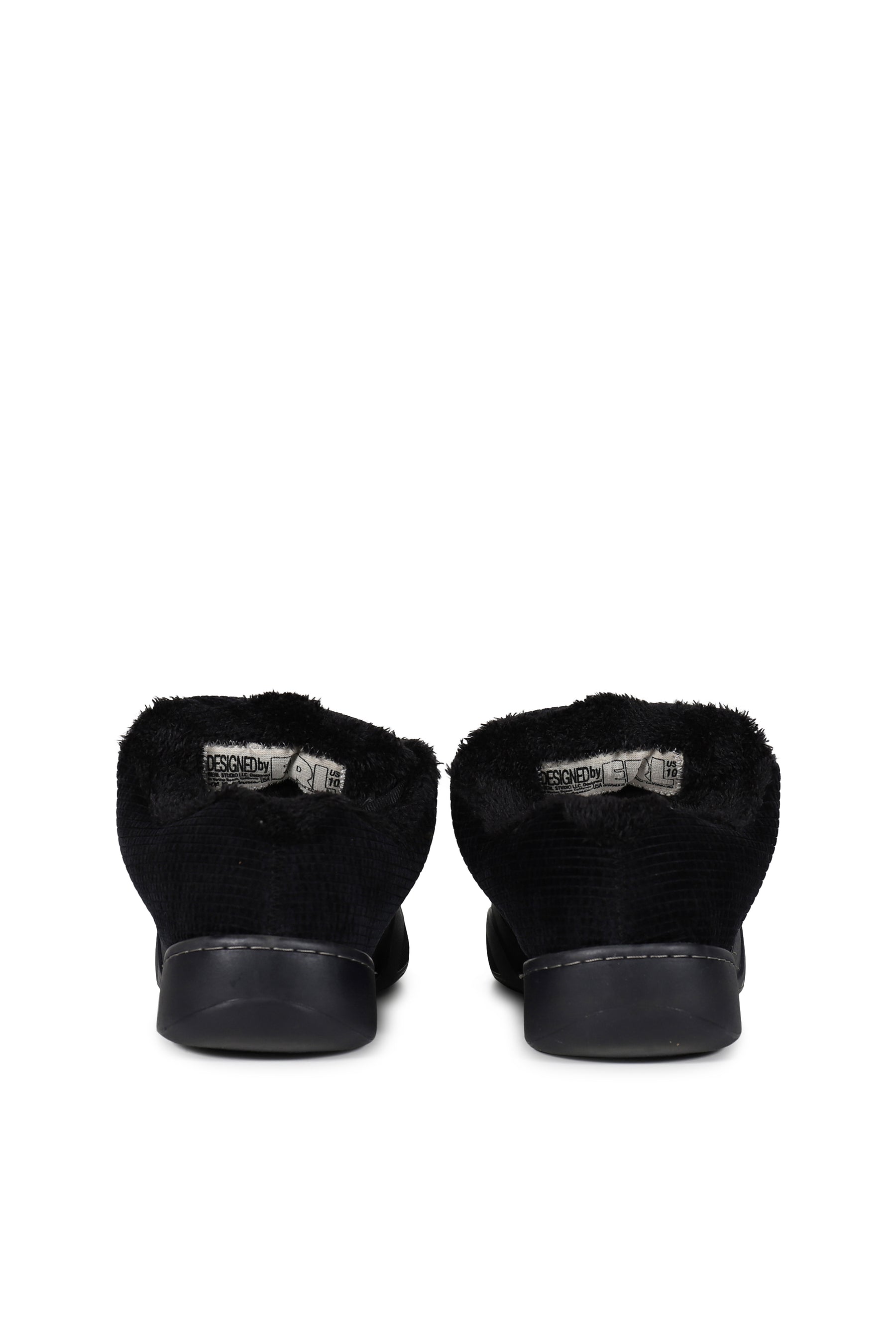 CORDUROY VAMP SNEAKERS / BLK