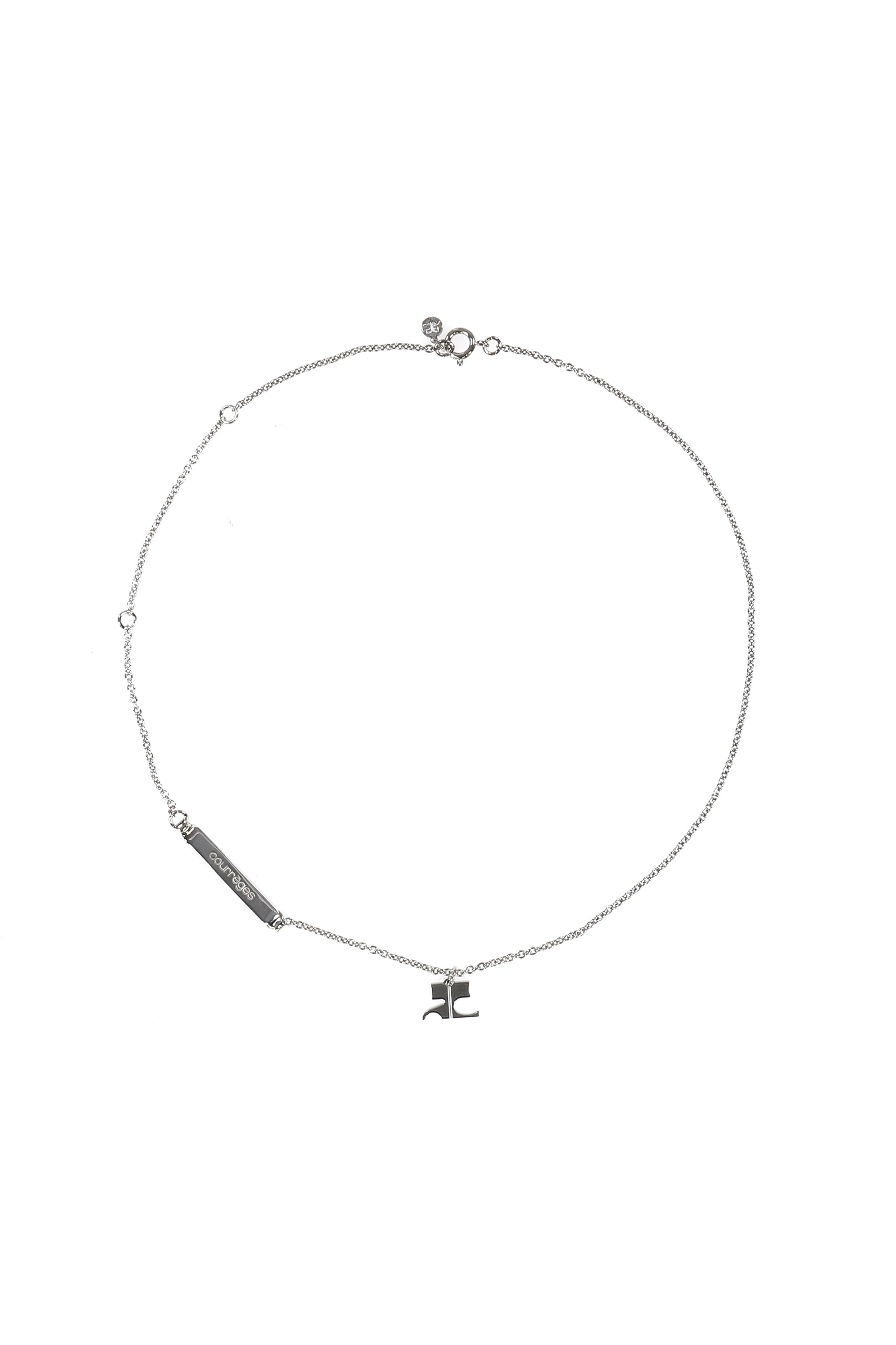 Courrèges AC CHAIN NECKLACE / SIL