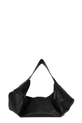 MIDDLE SIZE LEATHER BAG / BLK