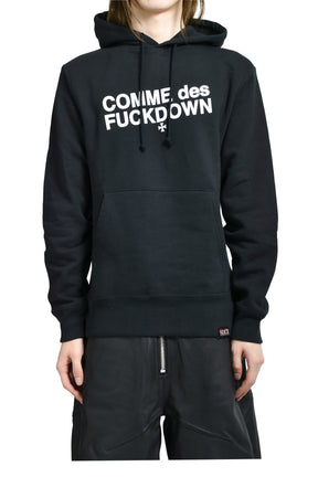 ALICE X SSUR COMME HOODIE / BLK 