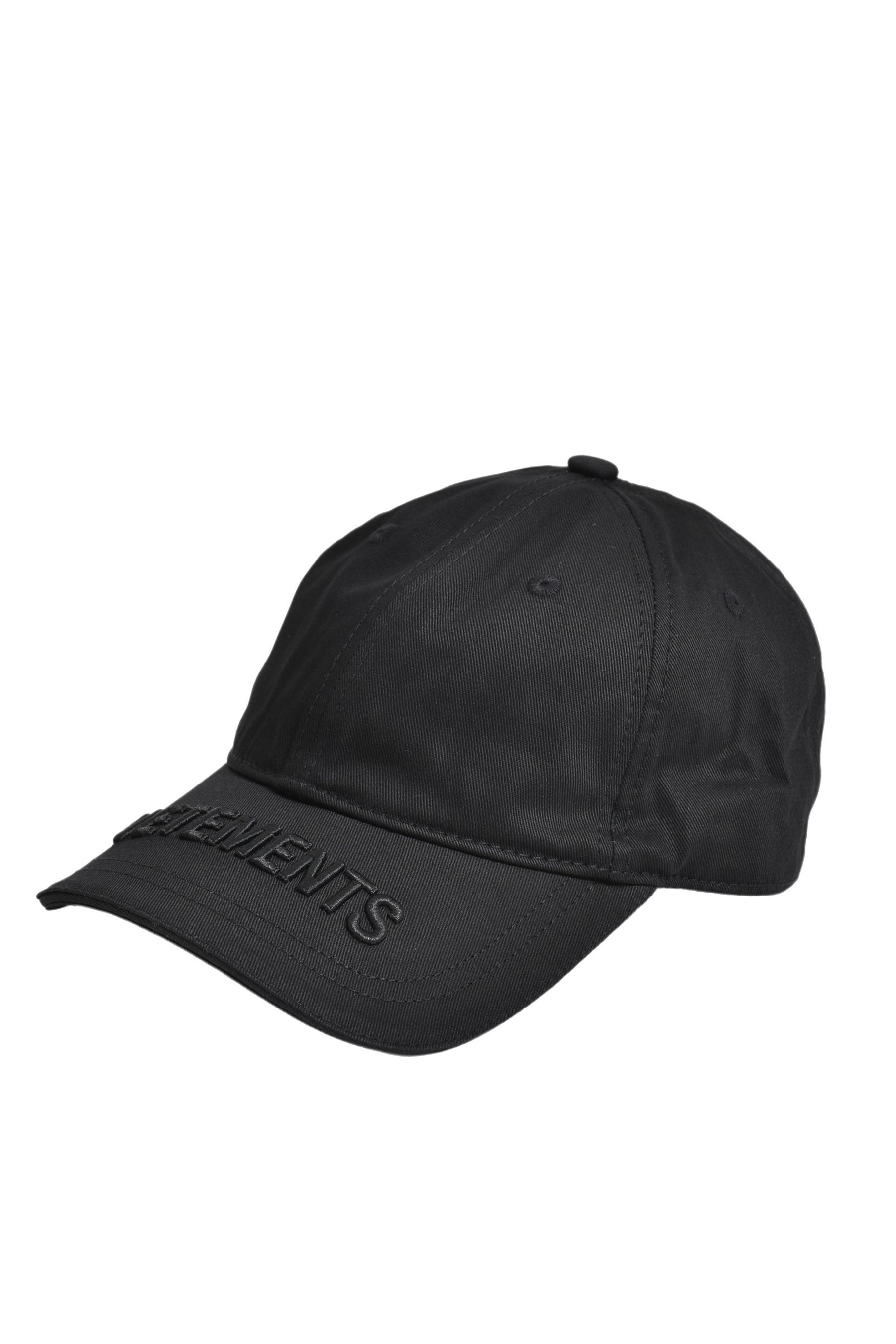 BLACKOUT LOGO CAP / BLK