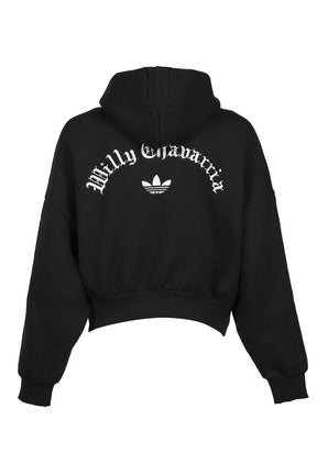 HEAVY WEIGHT ZIP HOODY / BLK