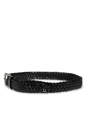 G CLASSIC BRAIDED BELT / BLK