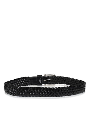 G CLASSIC BRAIDED BELT / BLK