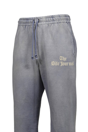 THE DITC JOURNAL SWEAT PANTS AGED / EGGPLANT