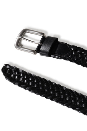 G CLASSIC BRAIDED BELT / BLK