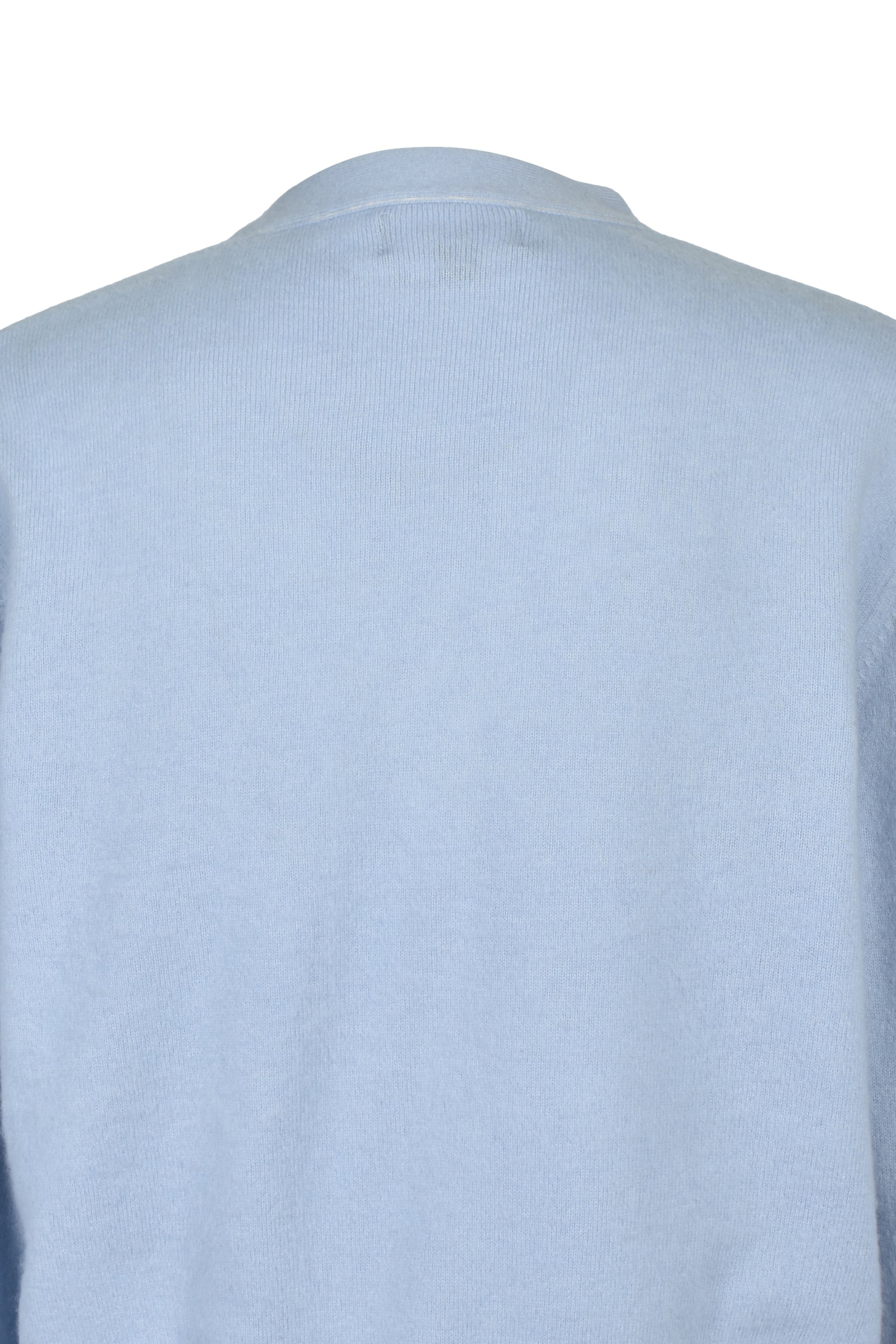 MB 10 BUTTON CARDIGAN / SAX