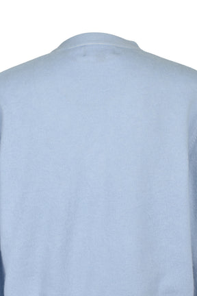 MB 10 BUTTON CARDIGAN / SAX