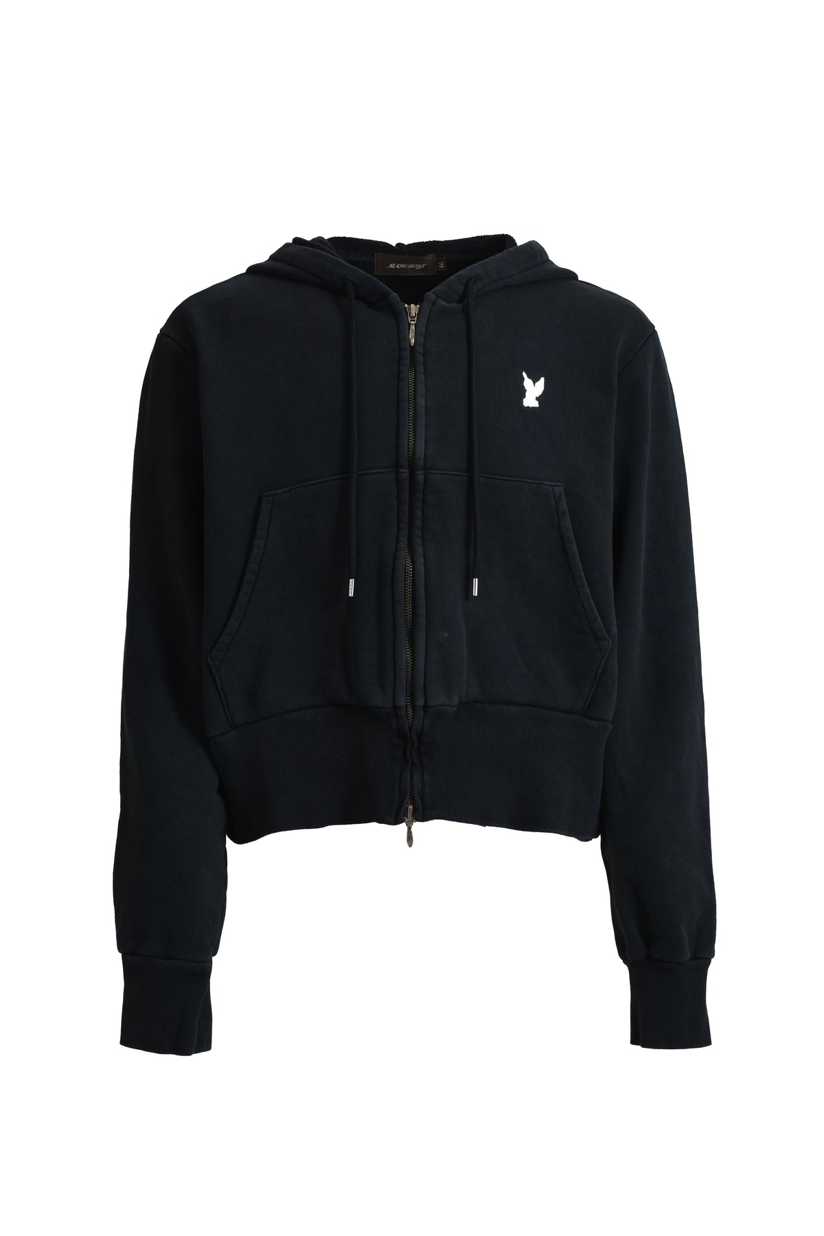 “MASU BOYS" ZIP-UP HOODIE / BLK