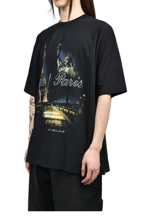VETEMENTS PARIS TOURIST T-SHIRT / BLK