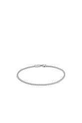 CURB BRACELET M / SIL