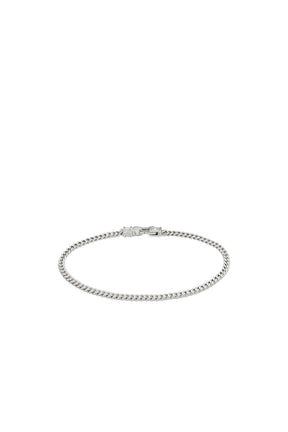 CURB BRACELET M / SIL