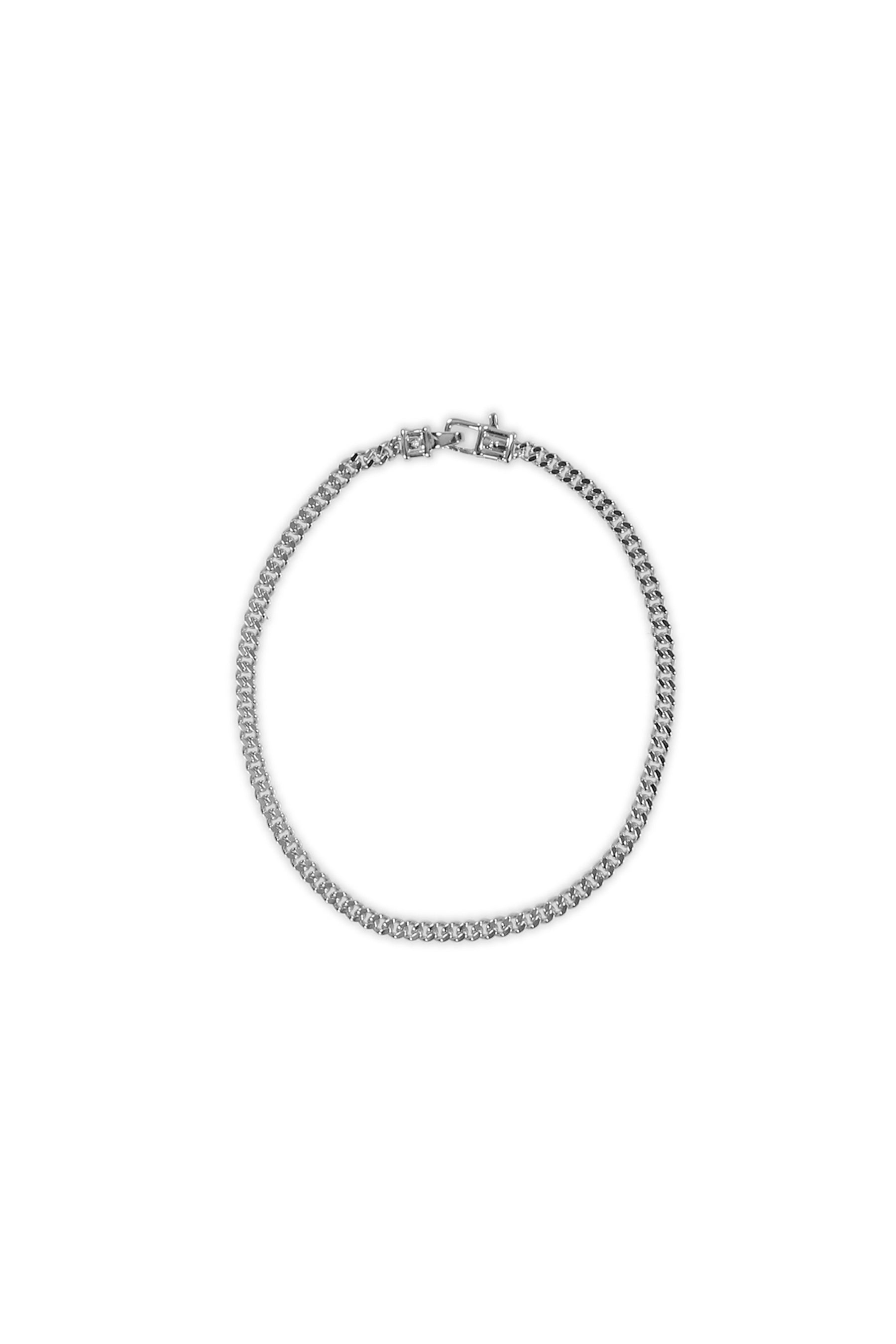 CURB BRACELET M / SIL