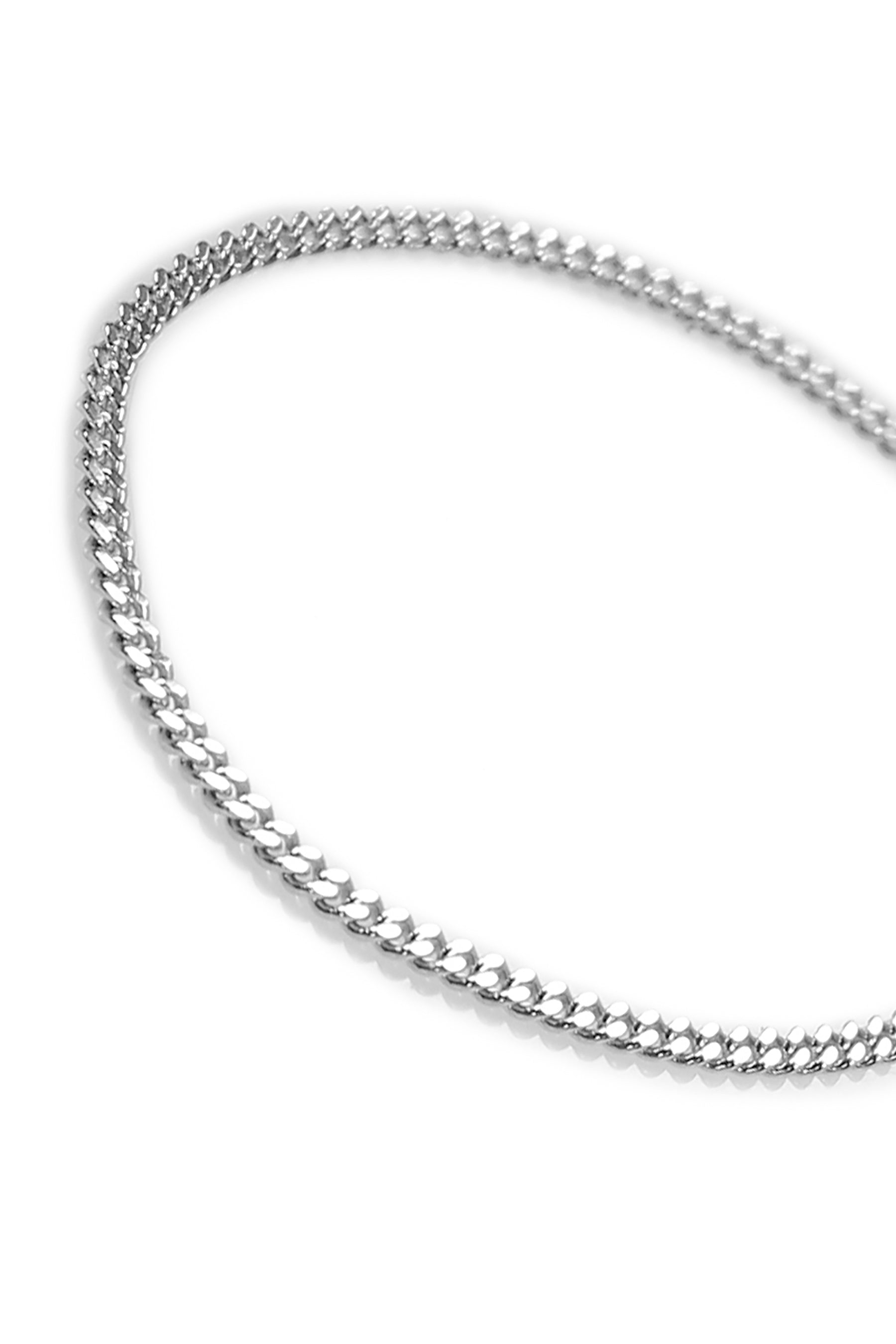 CURB BRACELET M / SIL