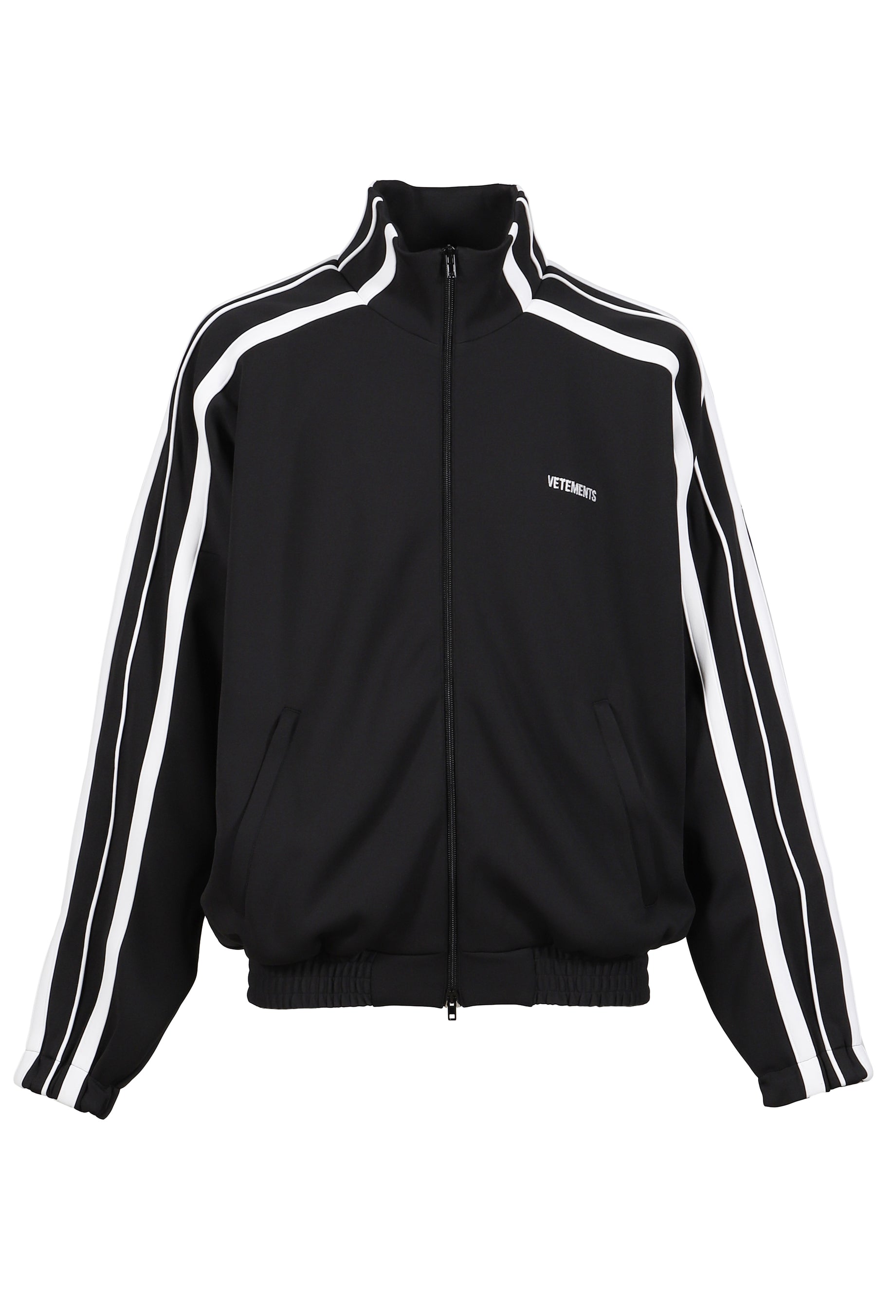 VETEMENTS FW25 GYM JACKET / BLACK - NUBIAN