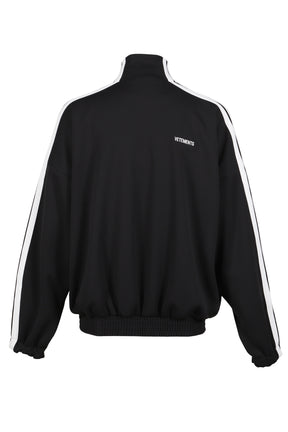 VETEMENTS FW25 GYM JACKET / BLACK - NUBIAN