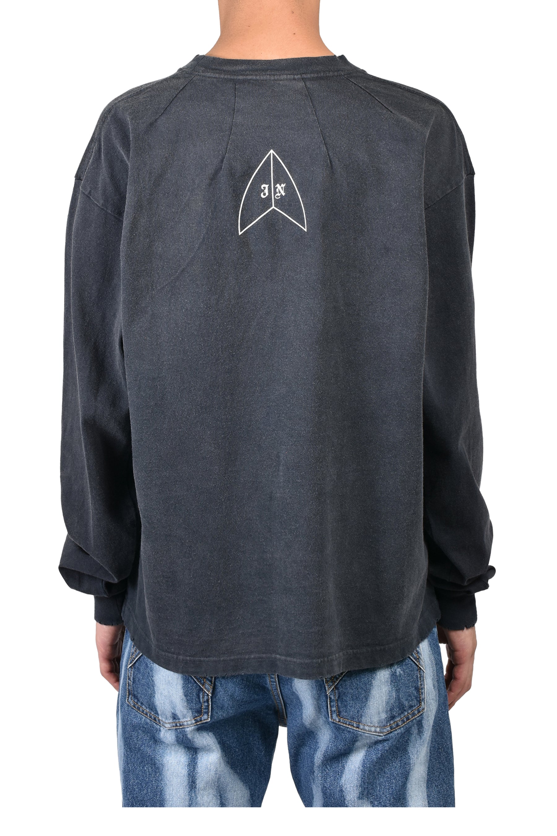 VENICE L/S T-SHIRTS / BLK