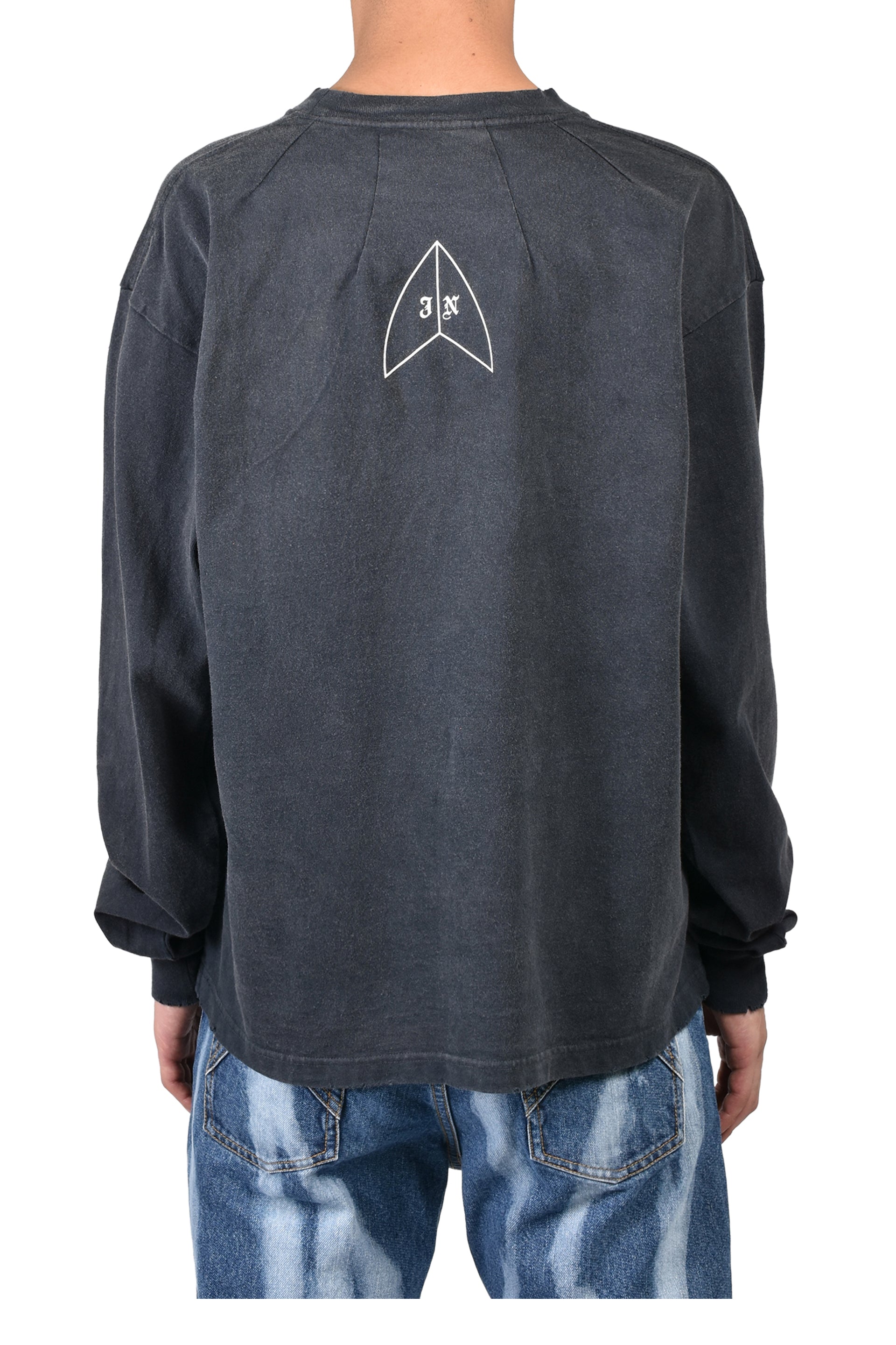 VENICE L/S T-SHIRTS / BLK