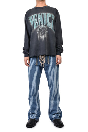 VENICE L/S T-SHIRTS / BLK
