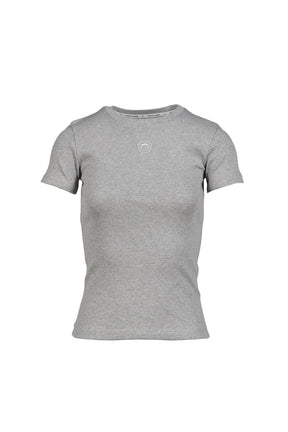 MOON LOGO JERSEY SS BABY FIT T-SHIRT / GRY