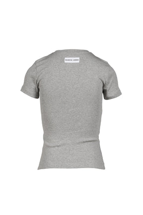 MOON LOGO JERSEY SS BABY FIT T-SHIRT / GRY