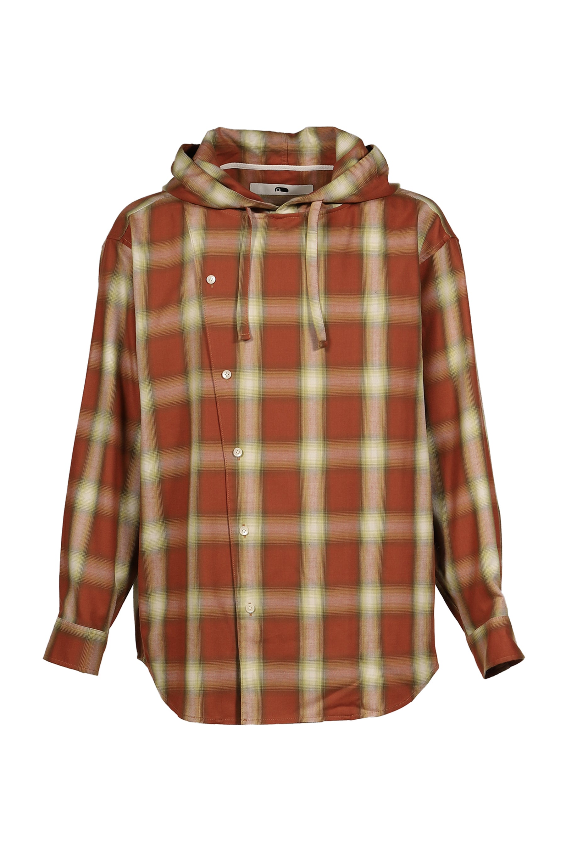 PAPUSZA HOODED SHIRT / RED