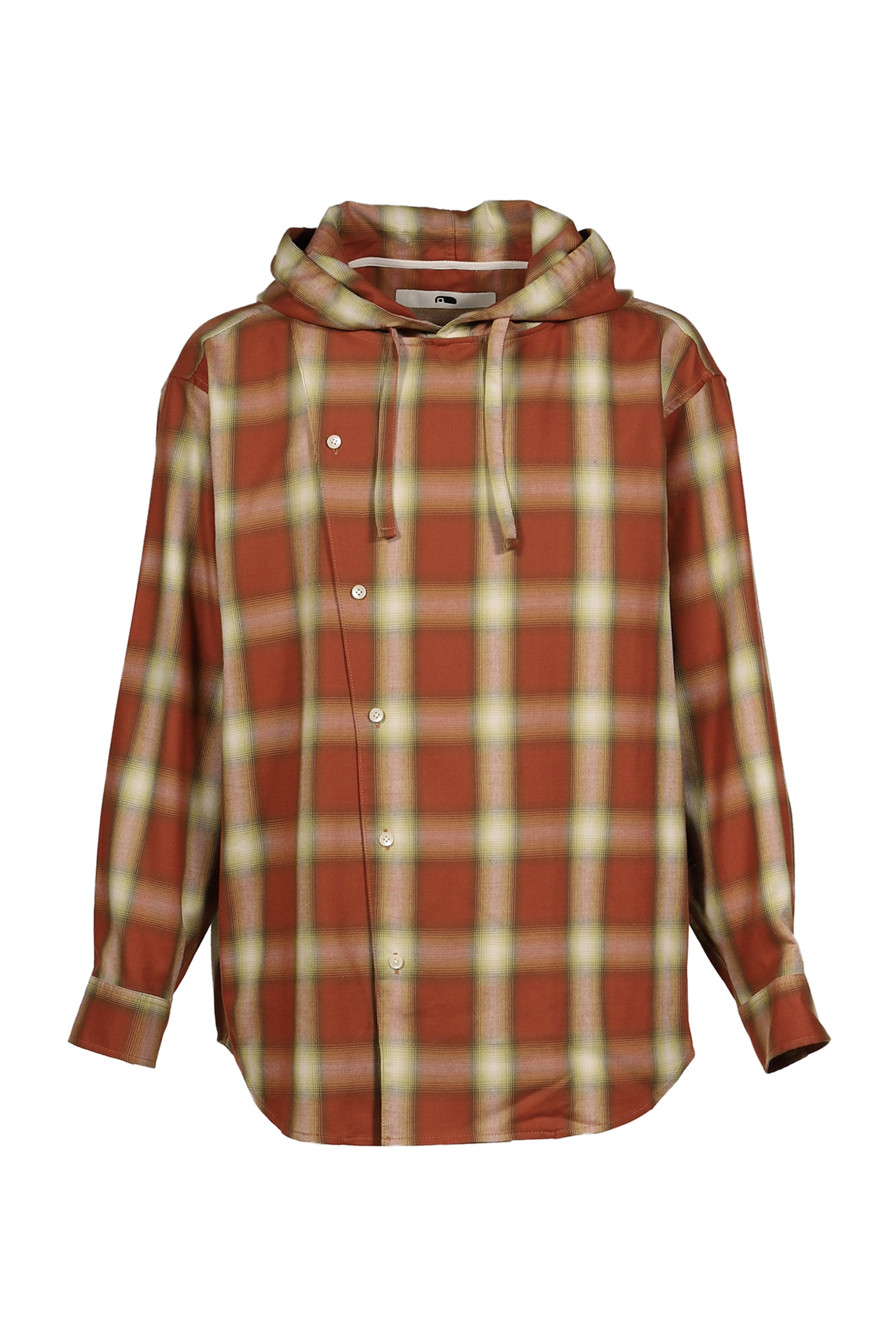 PAPUSZA HOODED SHIRT / RED
