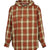 PAPUSZA HOODED SHIRT / RED