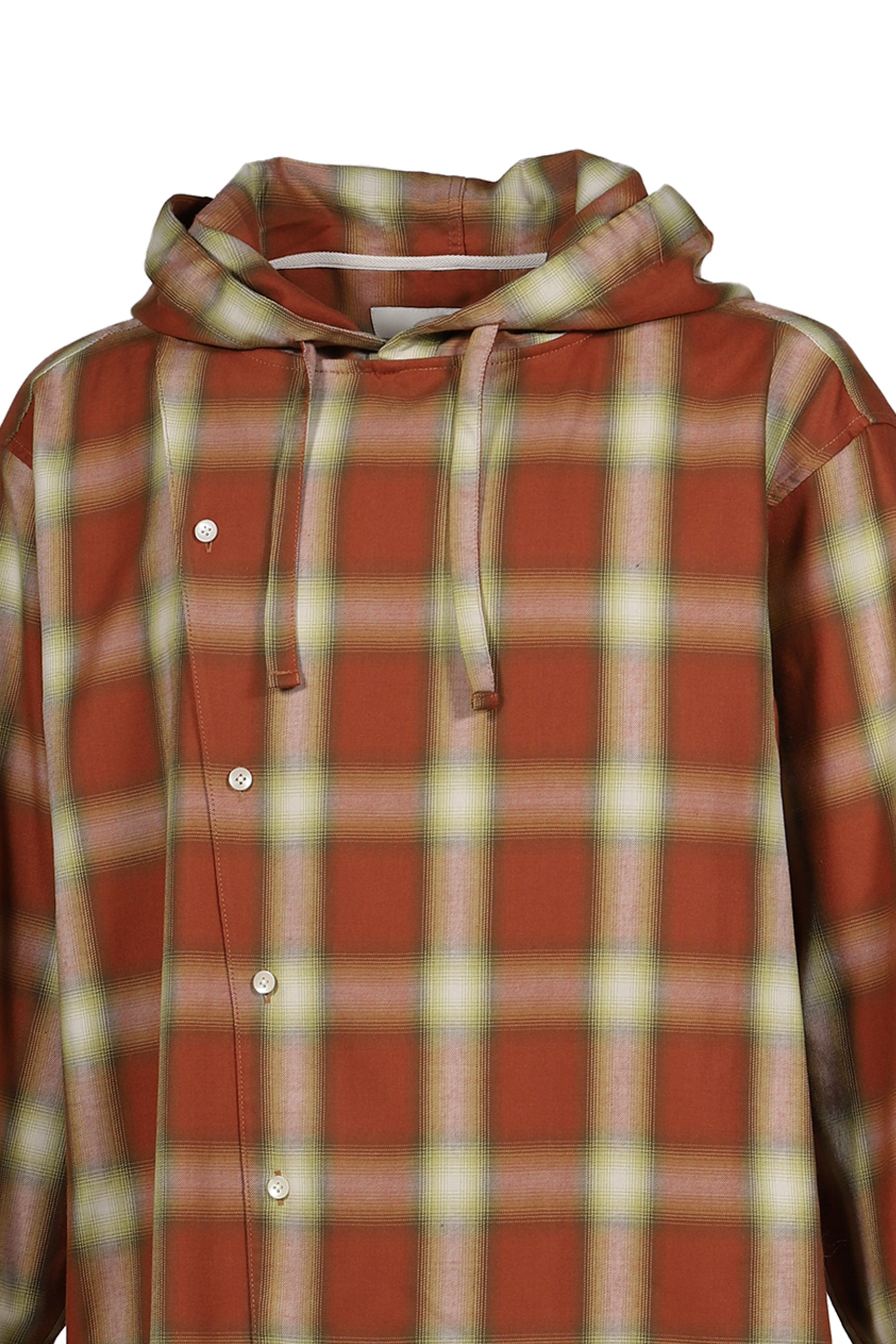 PAPUSZA HOODED SHIRT / RED