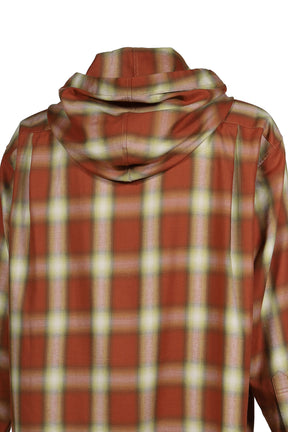 PAPUSZA HOODED SHIRT / RED