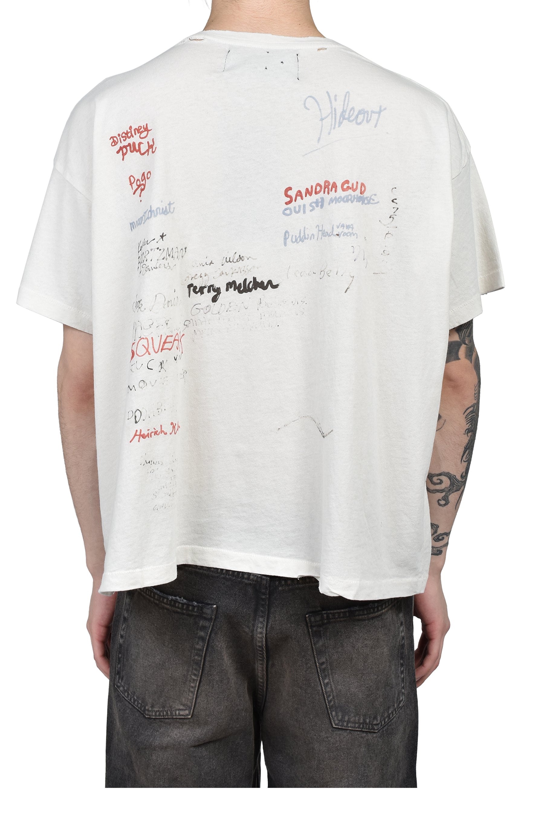 SIGNATURE TEE / WHT